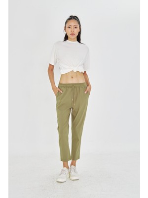 Beli Lastikli Fleto Cepli Pantolon