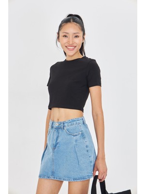Basic Crop Tişört