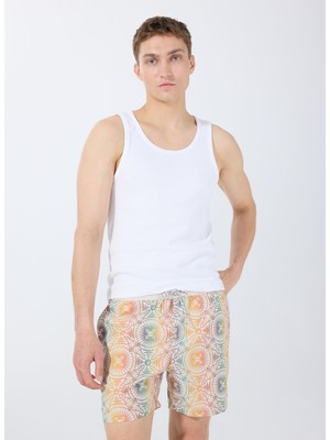Billabong Vacay Lb EBYJV00144 Bej Regular Fit Düz Erkek Şort Mayo
