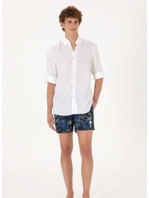 U.s. Polo Assn. Lacivert Erkek Şort Mayo Wesley