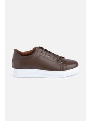 Koyu Kahve Sneakers Ayakkabı