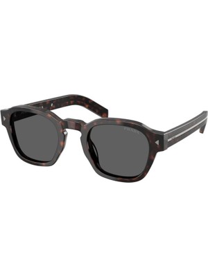 Prada Güneş Gözlüğü 0pr A16S 49 Ekartman 17N731 Tartaruga Radica Dark Grey