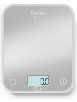 Tefal Optiss Gümüş Elektronik Mutfak Tartısı