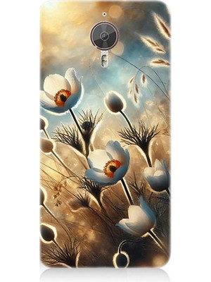 General Mobile Gm5 Plus Uyumlu Pamuk Dalları Bahar Ruhu  Desenli Silikon Kılıf