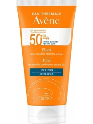 Seddar Collection Avène Fluid 3 Second Absorption Ultra Light SPF50+ 50 ml