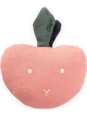 Müslin Çıngıraklı Elma Oyuncak Yavru Ağzı