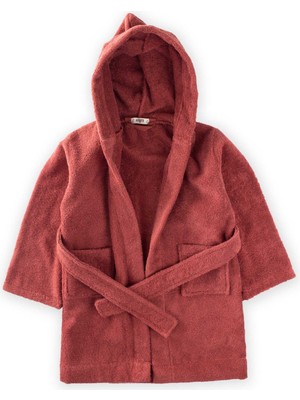 Cigit Çocuk Bornoz Rust