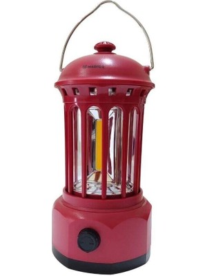 Madfox Atmosphere Glamping Kamp Lambası 400 Lümen - Kırmızı