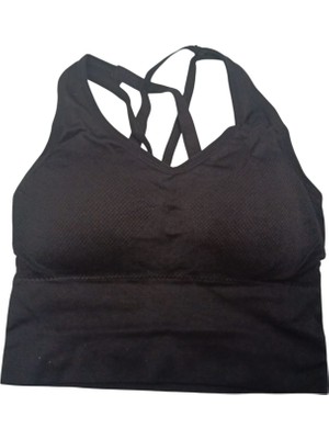 Shein Çapraz Sırt Detaylı Büstiyer Sütyen, Kadın Sporcu Sütyen, Sporcu Sütyen, Sporcu Büstiyer