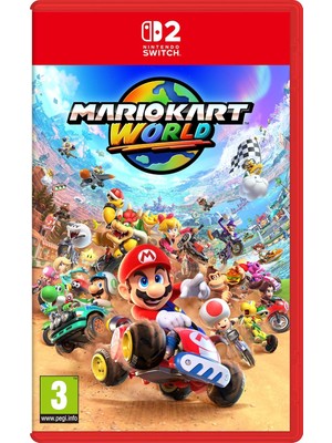 Nintendo Switch Mario Kart World Switch 2 Yarış Oyunu Genel Yaş Grubu İçin Eğlenceli