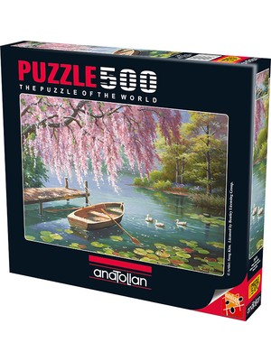 Anatolian 500 Parçalık Puzzle - Söğüt Güzelliği 3573, 301-500 Parça Zorluk Seviyesi, Türkiye Menşeli
