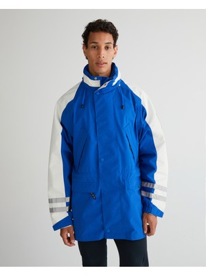 Gant Erkek Lacivert Regular Fit Kapüşonlu Renk Bloklu Mont 7006499.447