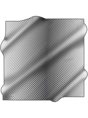 Pierre Cardin Tivil İpek Eşarp 8671438 - 911 - 48738 Beyaz Karışık Desen