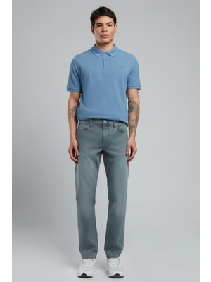 Jagger Normal Bel Dar Kesim Düz Paça Gri Erkek Jean Pantolon
