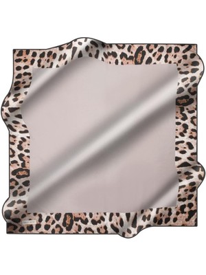 Pierre Cardin Tivil İpek Eşarp 8788438 - 912 - 48722 Vizon Karışık Desen