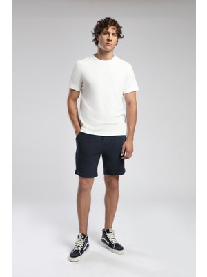 Naul Erkek O Yaka T-Shirt Beyaz