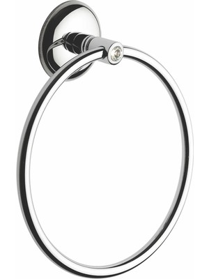 Yuvarlak Banyo Havlusu Vidalı