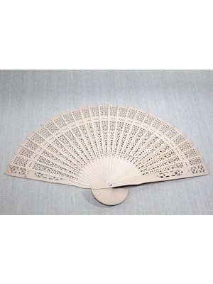 Kapamarka Ahşap Yelpaze Model 1