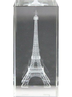 3D Kristal Eyfel Kulesi Modeli