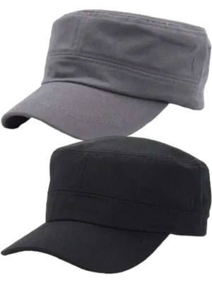 Uniquetrenders  Pamuklu Castro Şapka 2 Adet