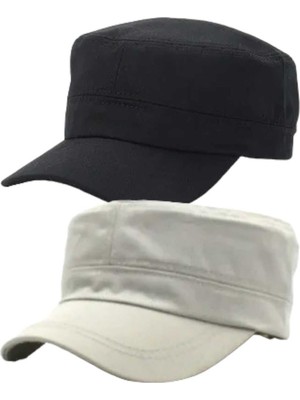 Uniquetrenders  Pamuklu Castro Şapka 2 Adet