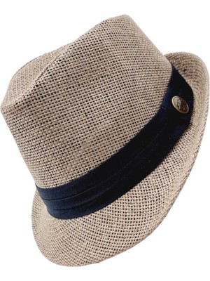 Uniquetrenders  Yazlık Hasır Jackson Fötr Şapka