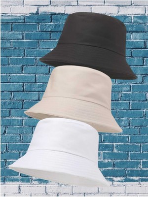 Uniquetrenders  Uv Korumalı Pamuku Bucket Şapka