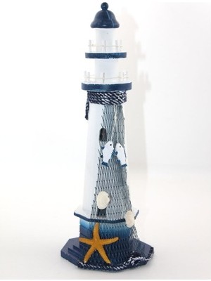 Kapamarka Ahşap Marin Deniz Feneri Model 10