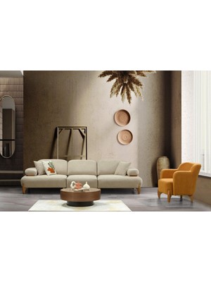 Dekorbizden Coco Üçlü Koltuk