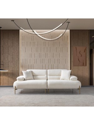 Dekorbizden Tual Üçlü Koltuk