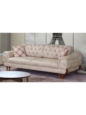 Dekorbizden Kudüs Üçlü Koltuk