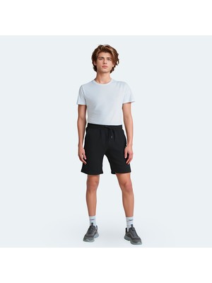 Slazenger VELVELA I Erkek Cepli Siyah Şort