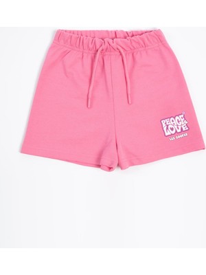 Keely Kız Çocuk Şort Pembe