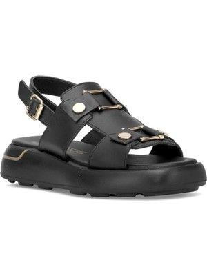 Venüs 25440007Y Kadın Hakiki Deri Kalın Taban Günlük Sandalet