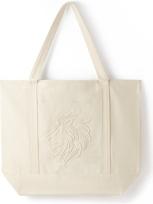Gs Store Galatasaray Aslan Logolu Gabardin Bez Torba Çanta 48*38CM U251333