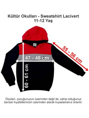 Kültür Okulları-Kültür 2000 Koleji Sweatshirt Lacivert 11-12 Yaş