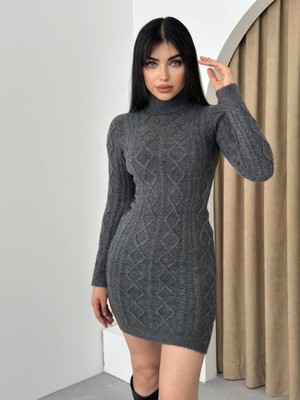 Janes Livorna Boğazlı Mini Elbise