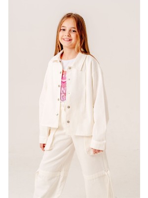 Kız Çocuk Ponterezli Ceket 1906