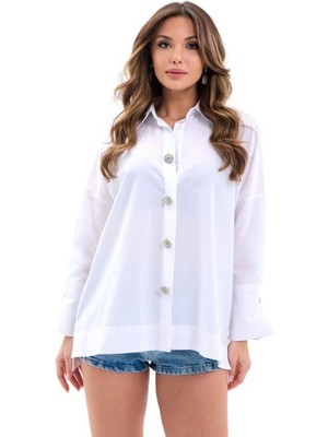 Janes 5233 Gömlek-Beyaz