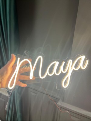 Elite 1 Harf (Min 3 Harf) ( Loewe.neon )Kişiye Özel Yazı-Isimli Neon LED 1 Adet