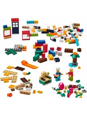 IKEA Bygglek 201 Parça Lego® Seti, Çok Renkli Eğitici Oyuncak