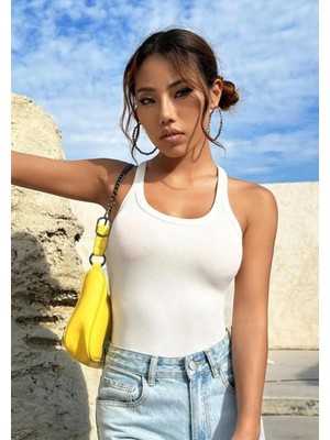 S0015708 Bsm Halter Yaka Fitilli Atlet