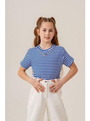 Kız Çocuk Askılı Badi T-Shirt 1734