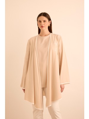 Nakış ve Biyeli Tencel Tweenset