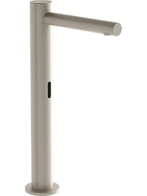 Vitra Origin Fotoselli Tezgah Üstü Lavabo Bataryası (Çift Su Girişli, Elektrikli), Fırçalı