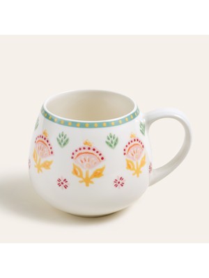 Luohu Porselen Kupa 400 Ml Renkli