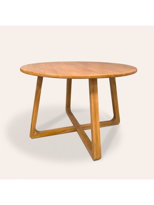 Sumatra Teak Wood Orta Sehpa 90X90X40 cm Natural