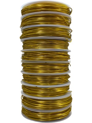 Çiçek Teli Altın 10'lu Set 1.0 mm