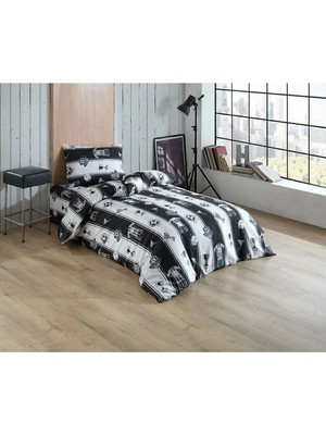 Elite Tek Kişilik Taraftar Nevresim Takımı, 90*190 Lastikli Çarşaflı 1 Adet