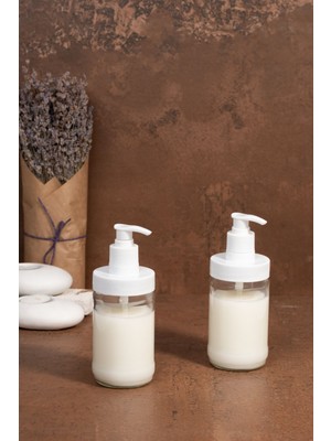 Zayre Elite 2 Adet Lüx Cam Sıvı Sabunluk 320ML, 2 Adet